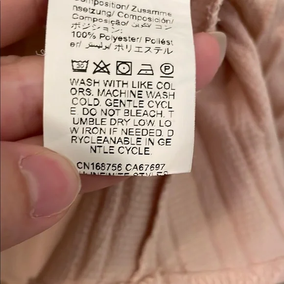 SHEIN UEC Women’s Size 2X Pink Embroidered Ruffle Sleeve Blouse - Picture 7 of 9